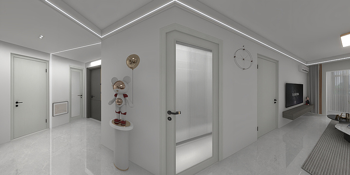 设计Q秦秦-两居室明姐西户-改后-装修设计方案