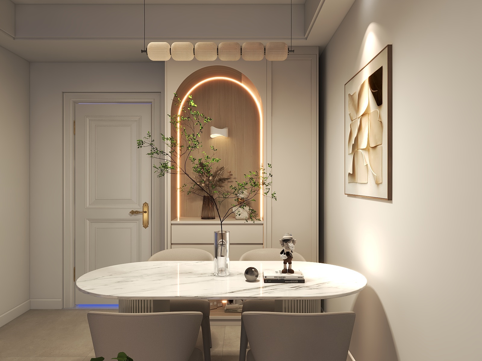 咿一05-雅居乐花园91㎡装修效果图