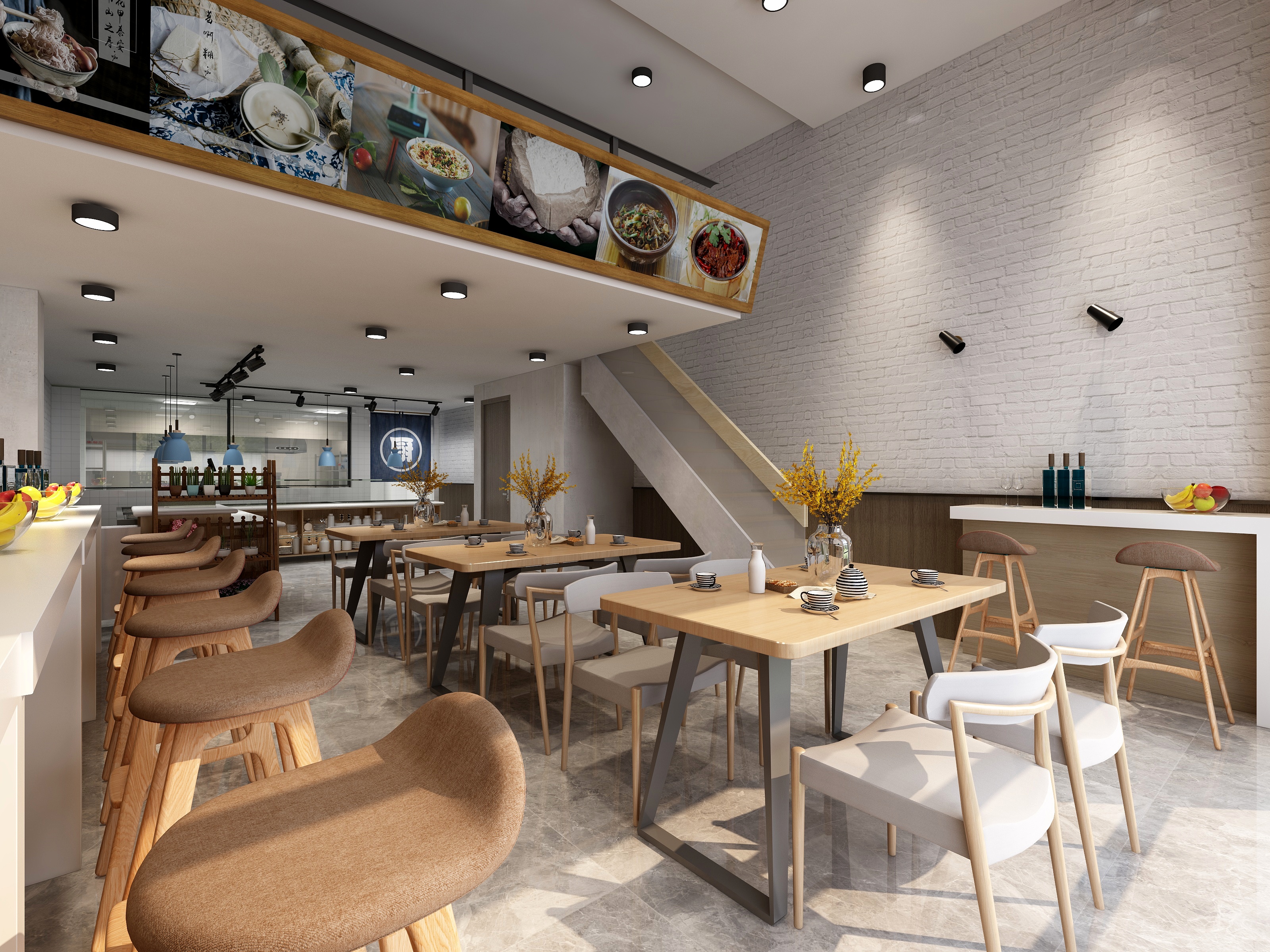 设计灬杜-快餐店(1)-装修设计方案