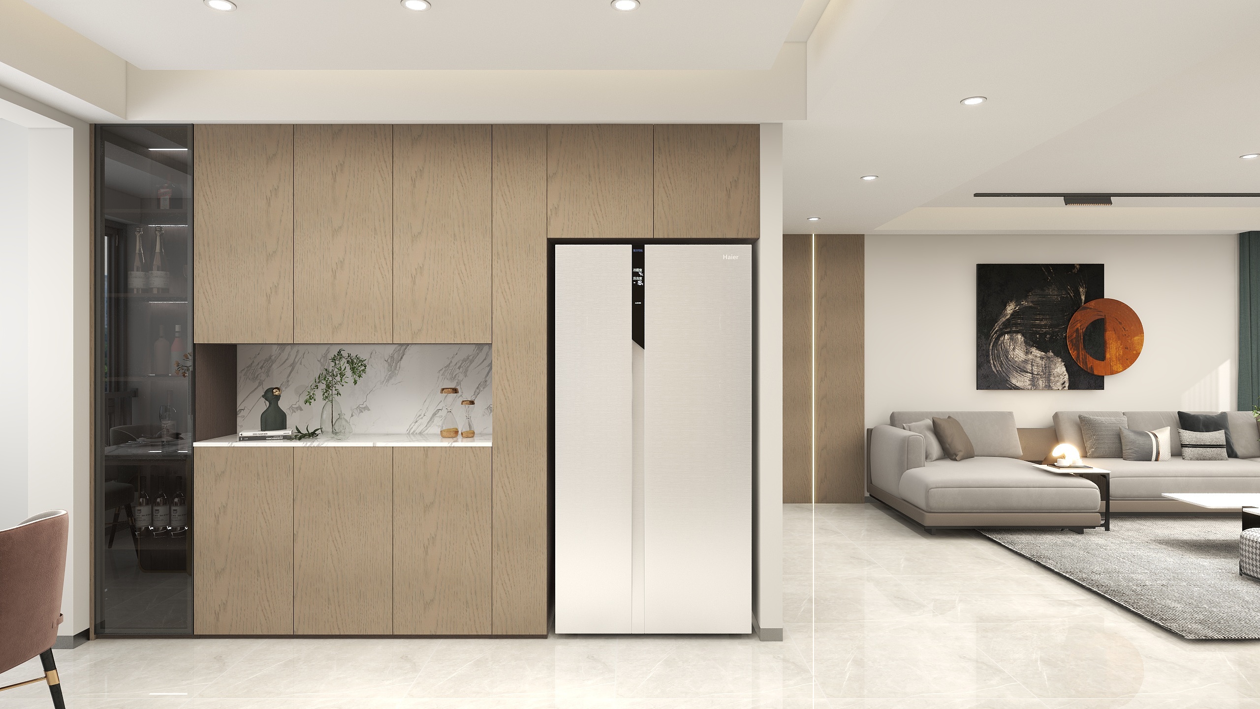 新乡贵朝整装设计-竹馨居5-603-装修设计方案