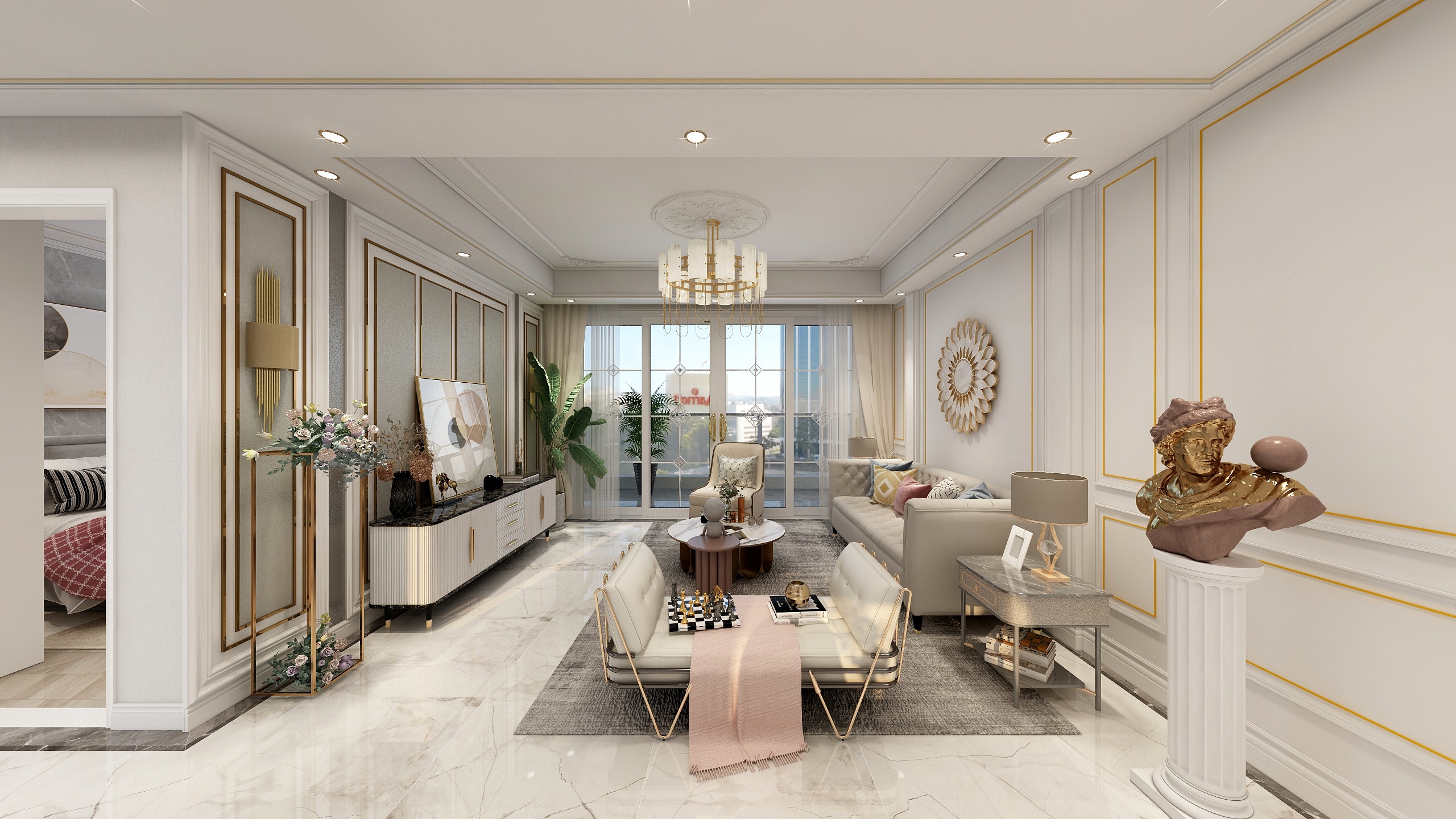 老覃艺术装饰-轻奢美式-副本-装修设计方案