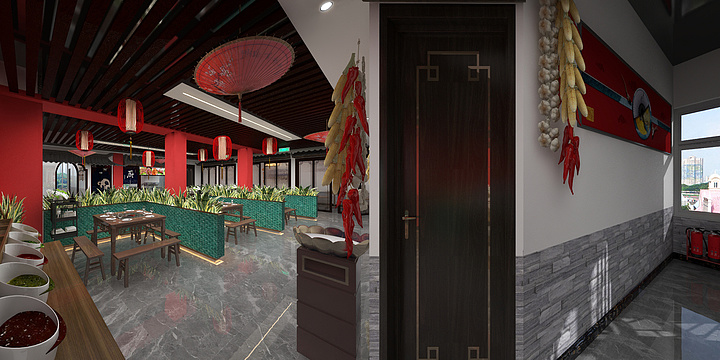 至尚雅居-火锅店-副本-装修设计方案