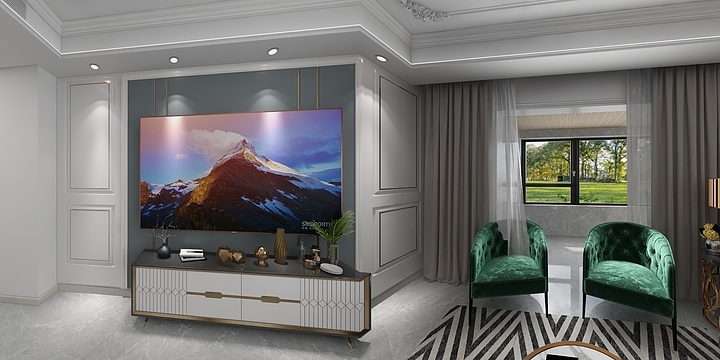 设计师一阿呆-上和园-装修设计方案