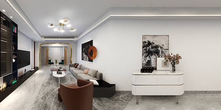 聚美名都装饰-隆生-装修设计方案