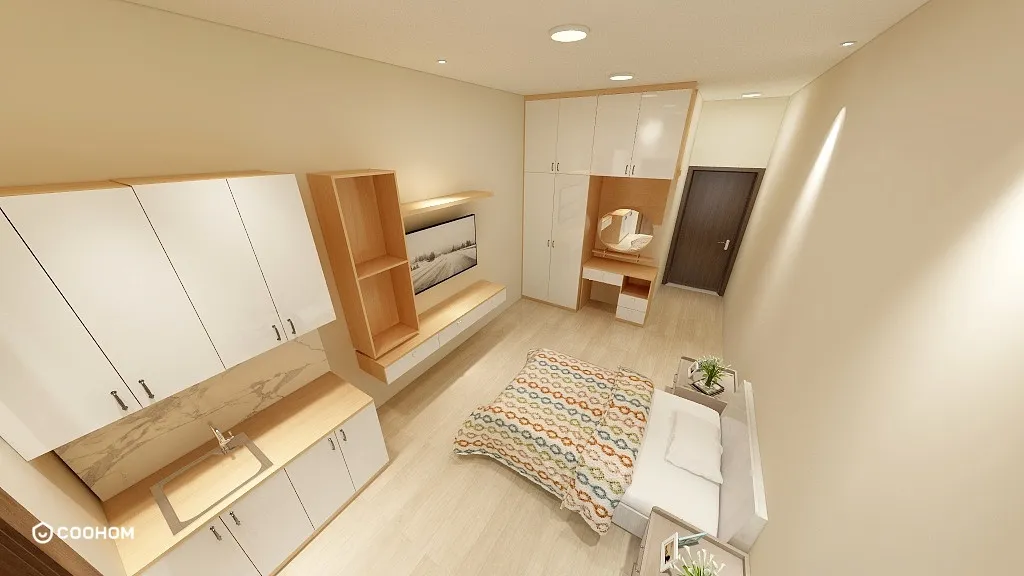 ade_ferdiansyah的装修设计方案:Apartment Mei type studio