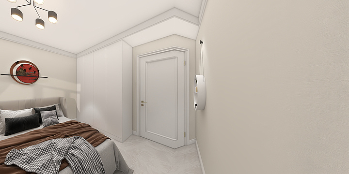 效果图美观-次卧-副本-装修设计方案