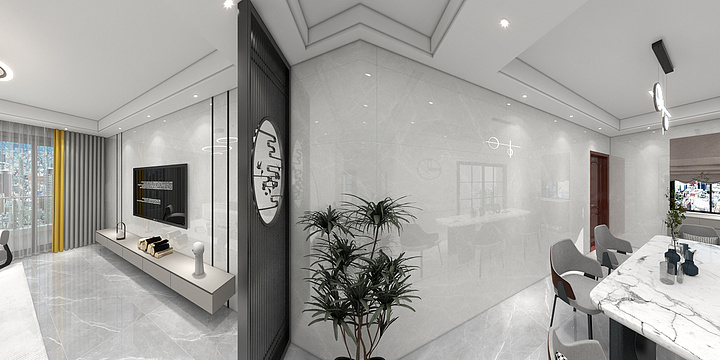 0华浔品味装饰-富华豪庭5栋01.dwg-装修设计方案