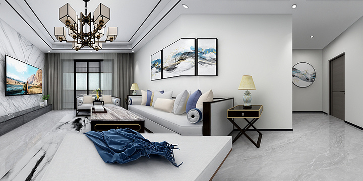 我们都爱笑123-金水畔佳苑-装修设计方案