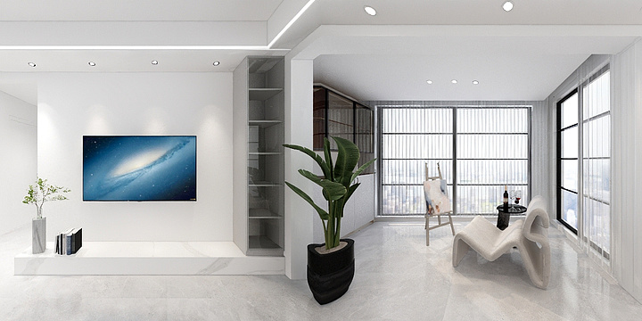 清晨阳光设计-誉峰130 雷哥-装修设计方案