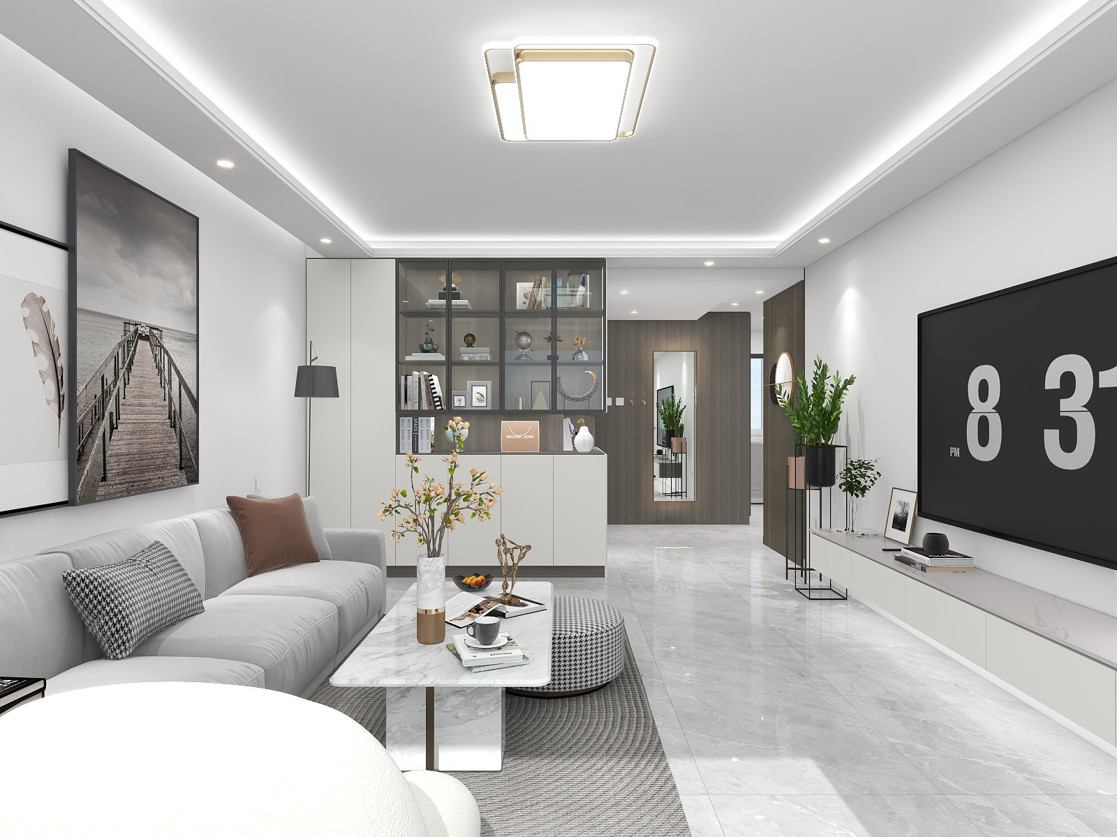 杨昆-刘姐120平现代简约风-装修设计方案