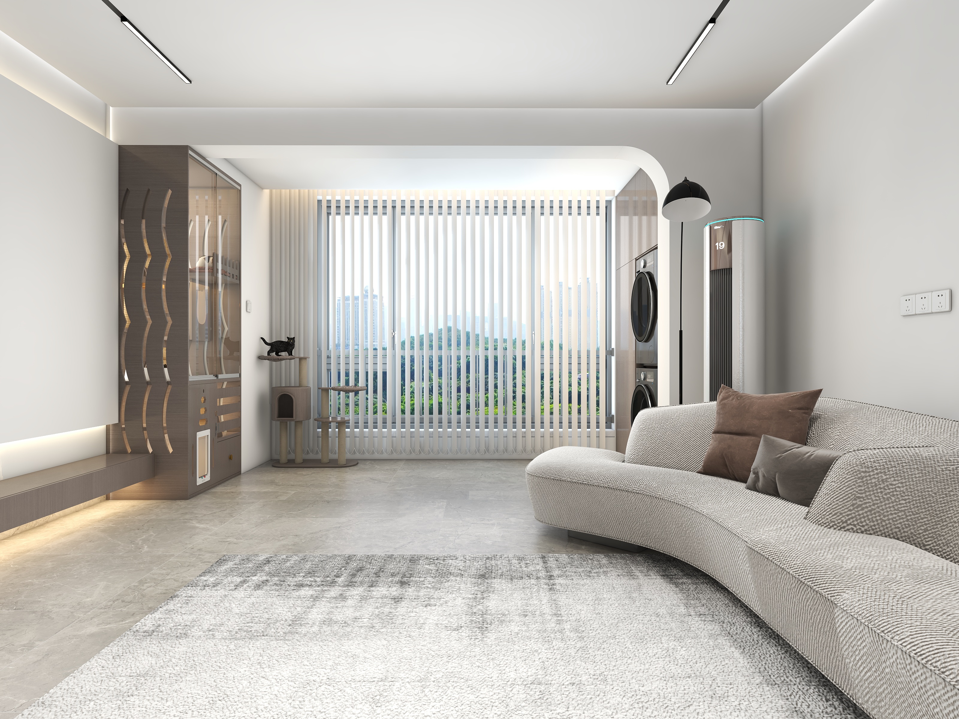 500一套_韩昊霖-郑州-盛润运河城-侘寂风装修效果图