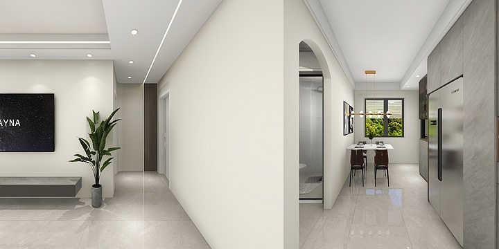 壹禾整装设计-锦城9-2-901孟庄-装修设计方案