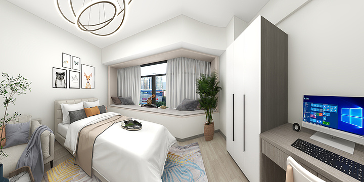 阿京12-世茂天悦38平3.0-副本-装修设计方案