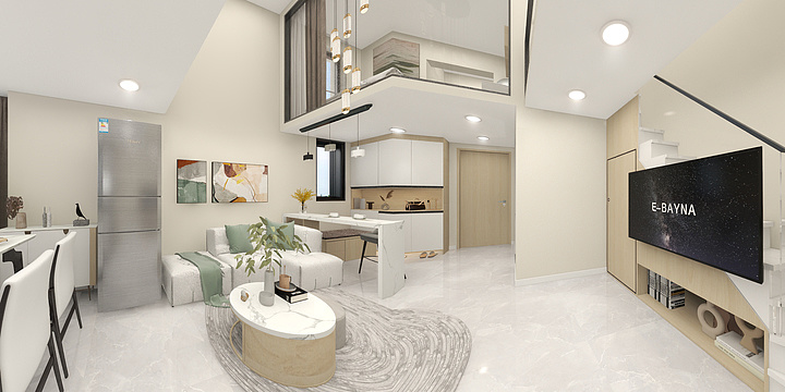 上居e品-3-609-装修设计方案