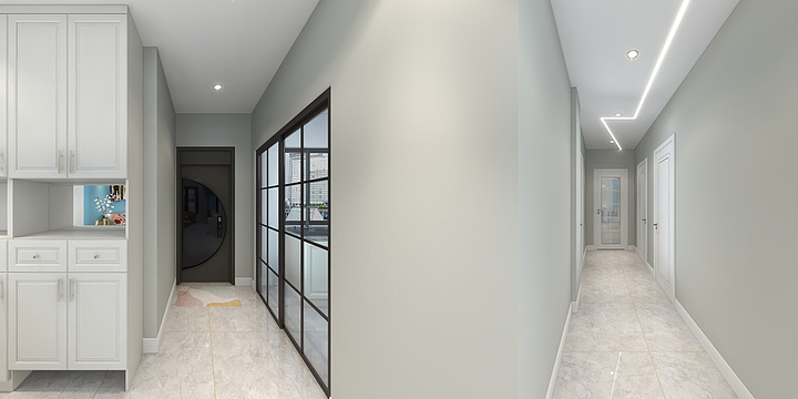 东亚187-海德公园80㎡2室-装修设计方案