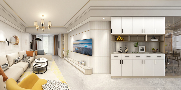 萧潇佩-恒大半山悦府(1107）-装修设计方案