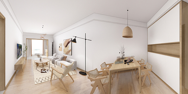 捉到一只屑狐狸-小户型-副本-装修设计方案