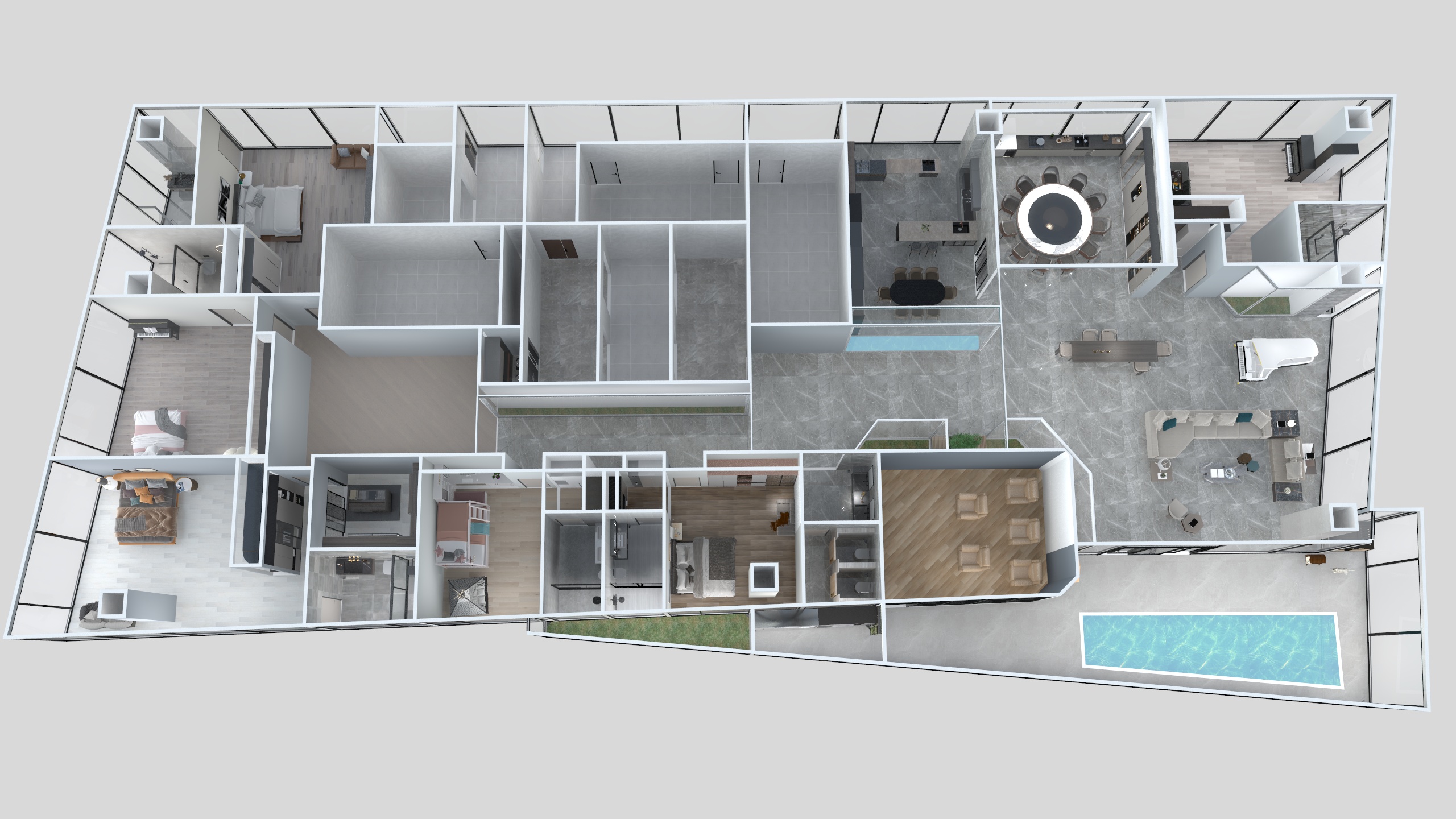 王乐斌-WDSZ大平层-系列-装修设计方案