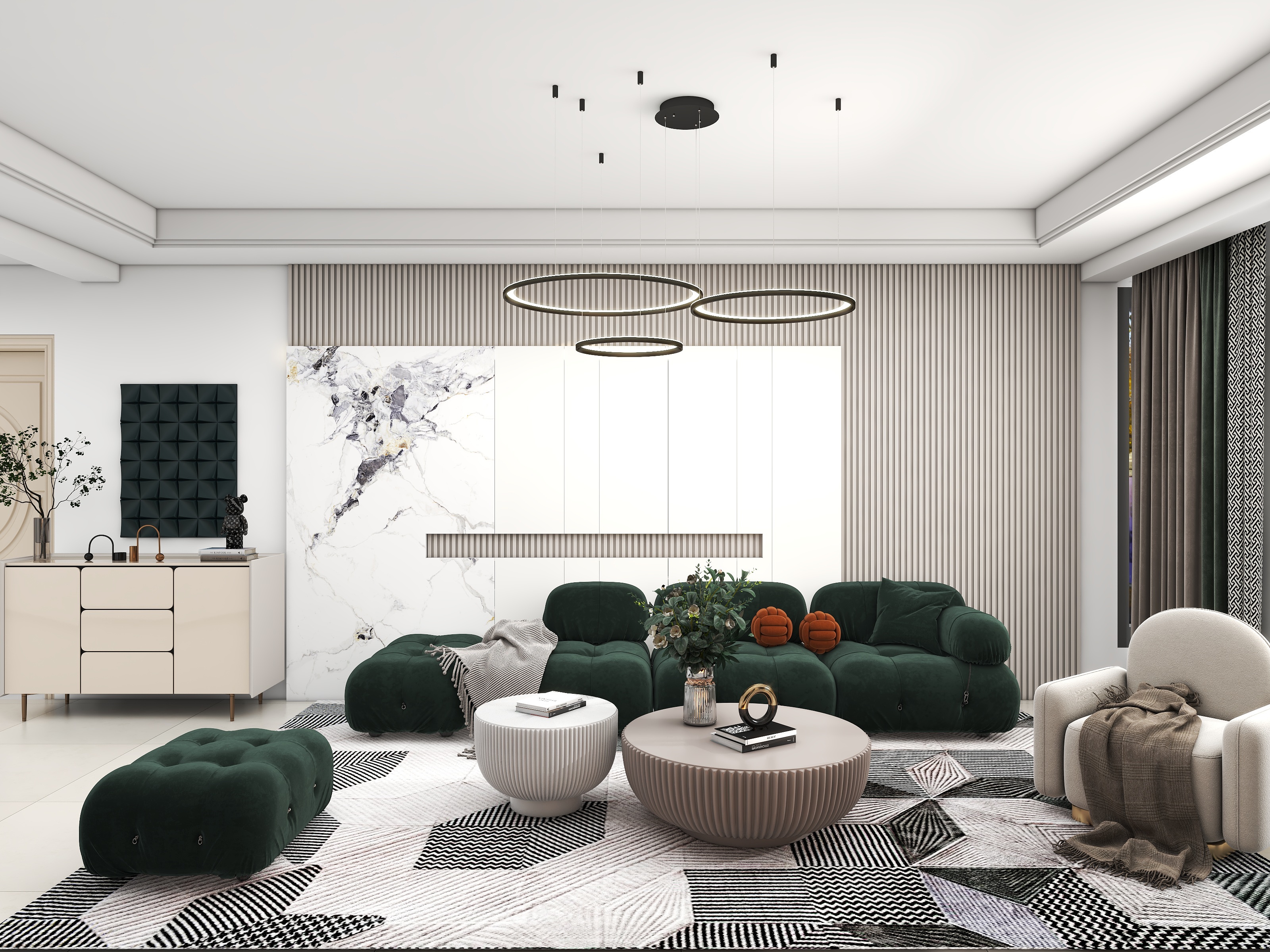 一点一滴-模板副本-现代客厅-装修设计方案