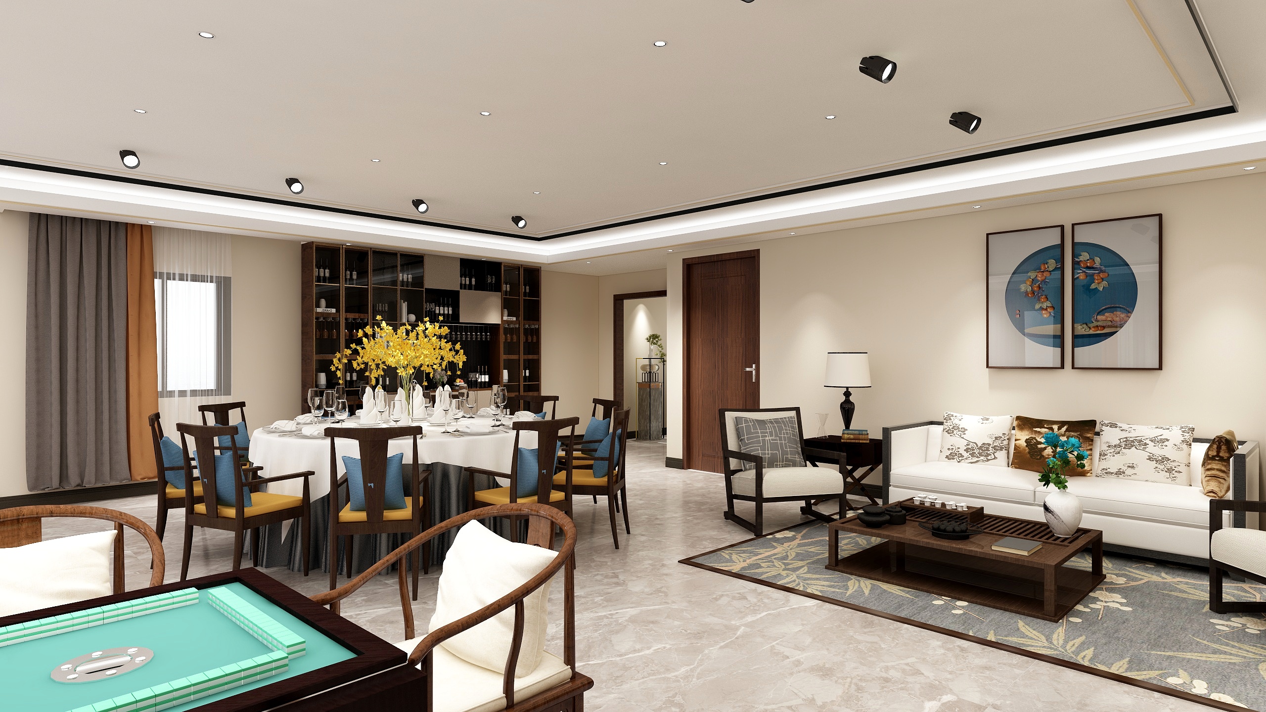 源启设计-东湖林语195㎡-装修设计方案