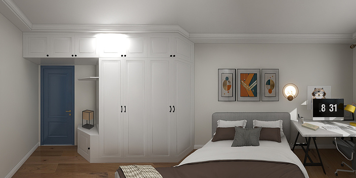 萌田设计个人工作室-新城悦隽风华-装修设计方案