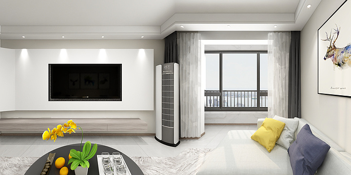 绘蓝空间设计-紫御澜庭-装修设计方案