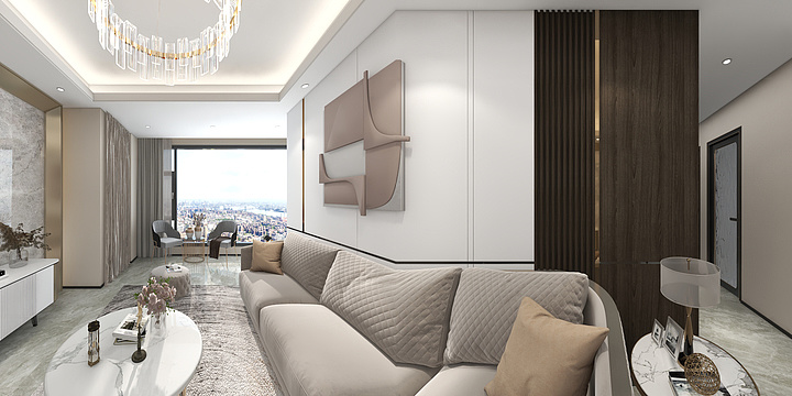 河源.意uKIC-万达-江山樾G6栋-100㎡李小姐-装修设计方案