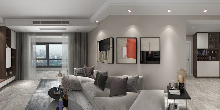 设计师肖作乾-春天里33-1-801-装修设计方案