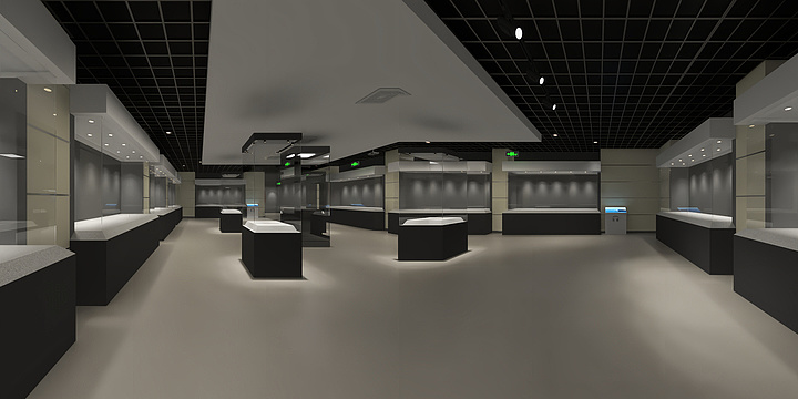 子粲设计-孤山精品展览馆-装修设计方案