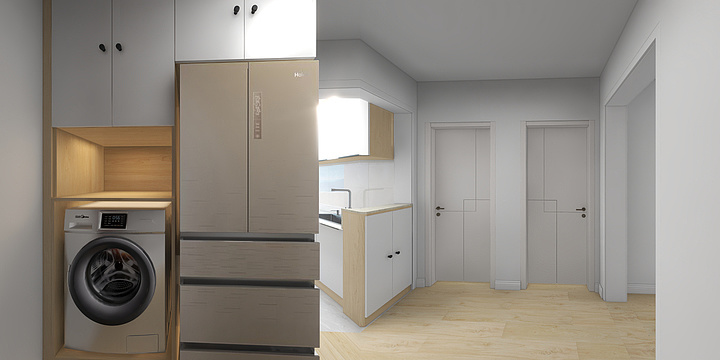 美加美建材装饰-旧房改造完工案例-装修设计方案