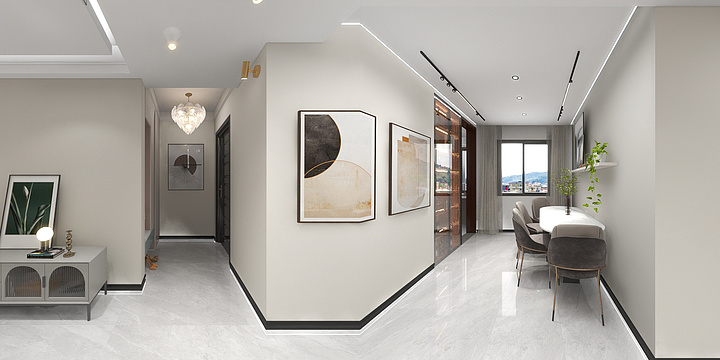 凡尘lOPu-冬博苑-6-702-装修设计方案