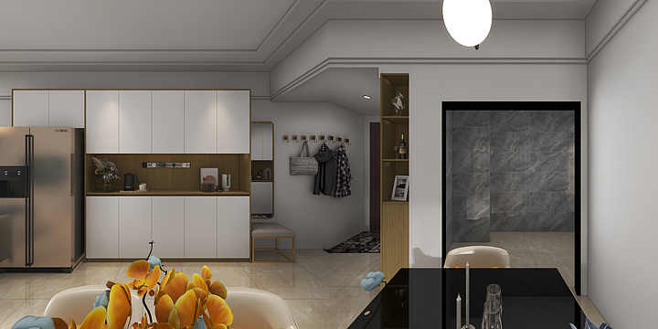 丨二丨-大都郡12-05户型A-装修设计方案