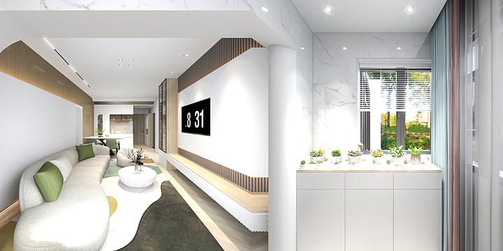 Anannan-硬装专业等级考核户型-副本-装修设计方案