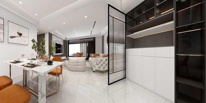 忽逢桃花的林-中铁云湾杨先生雅居设计-副本-装修设计方案