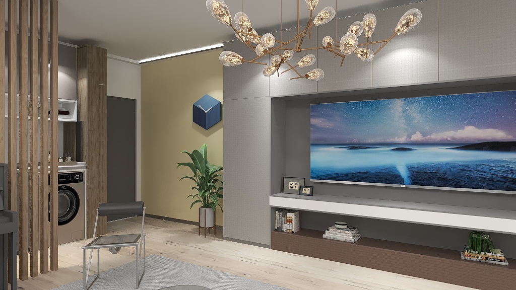 设计师卢镜羽-公寓-装修设计方案