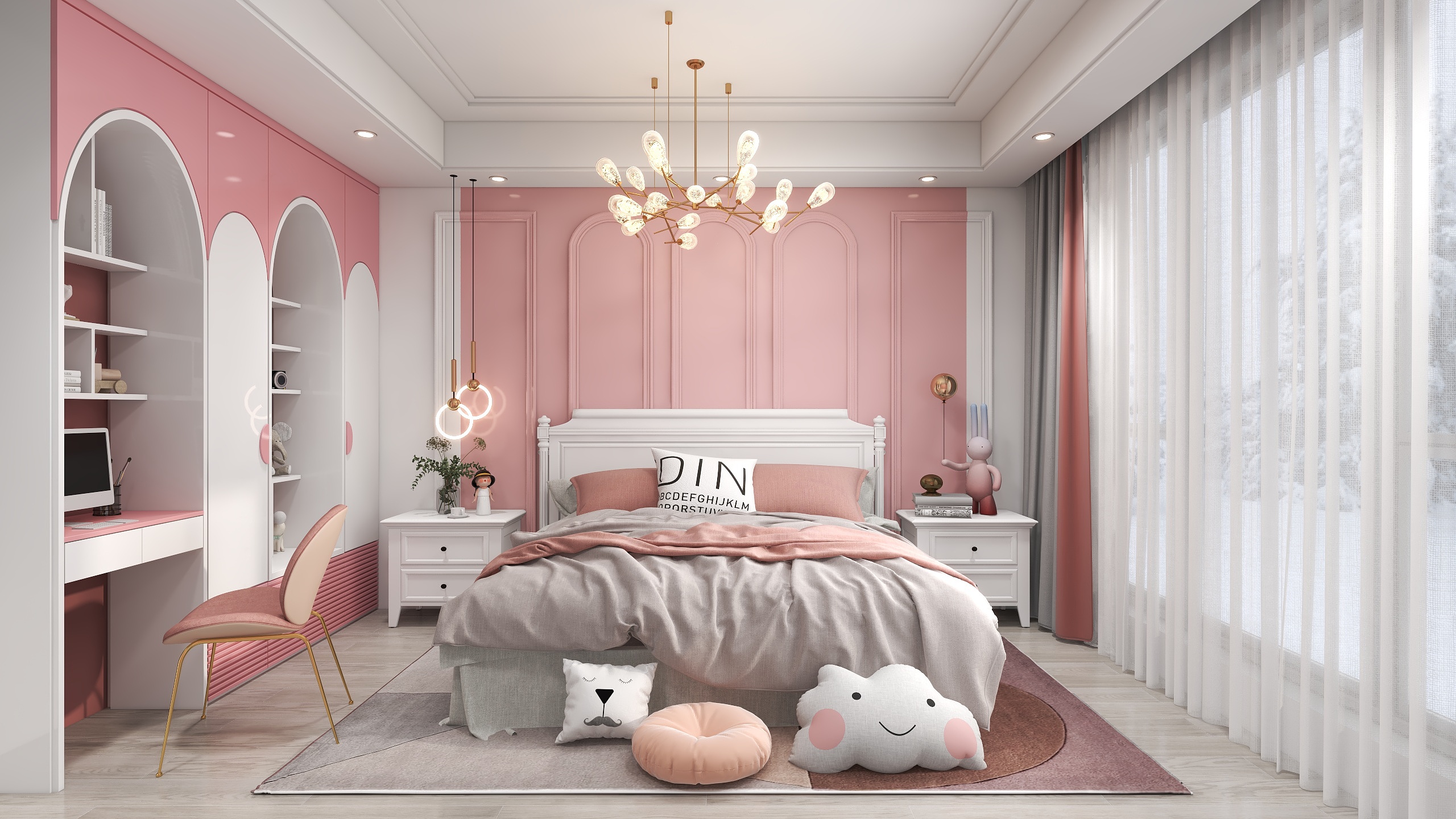 心仪创时尚-模板副本-现代女儿房-装修设计方案