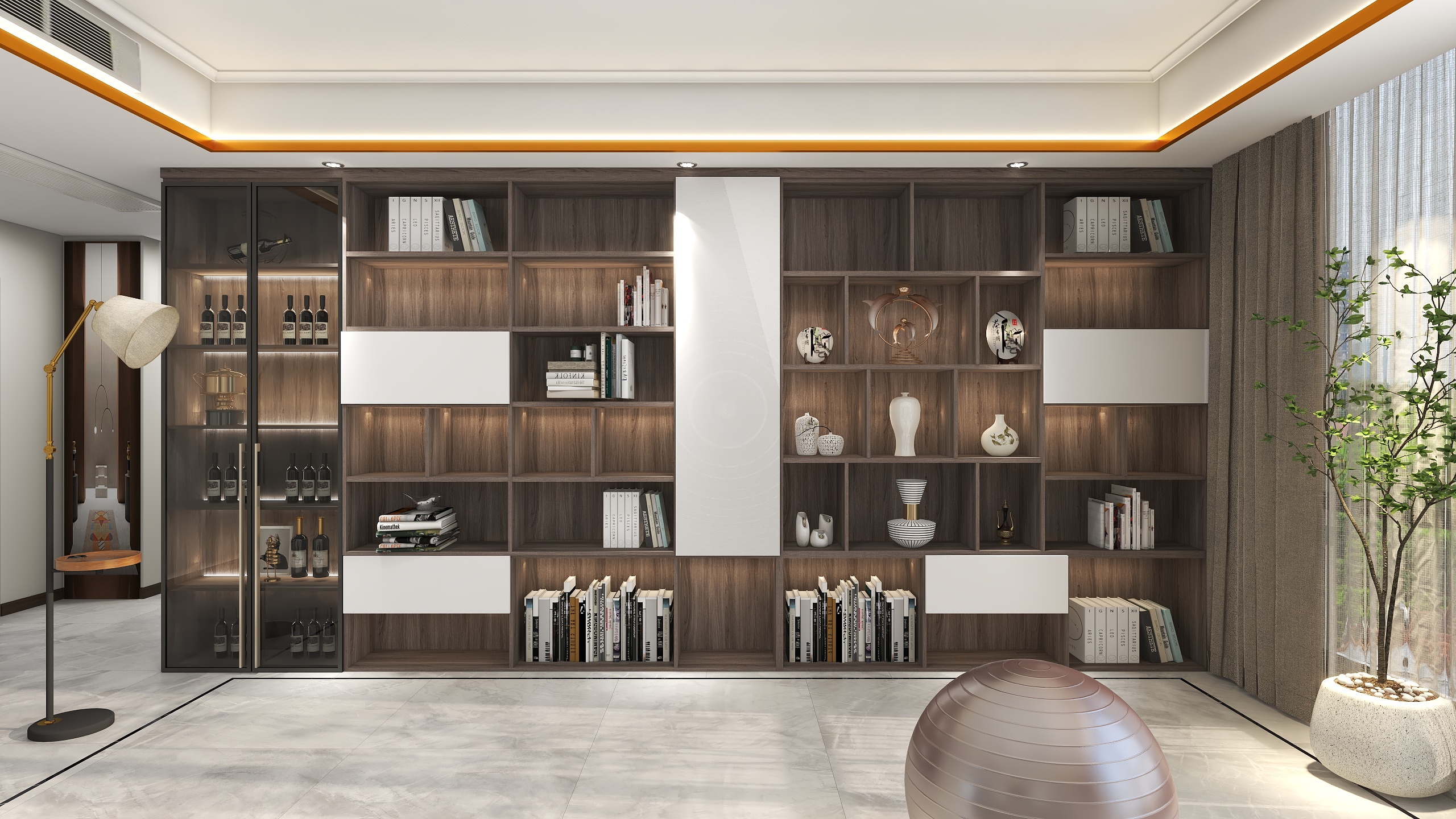 心仪创时尚-天地源龙湖春江天境-副本橡木深色方案-副本-装修设计方案