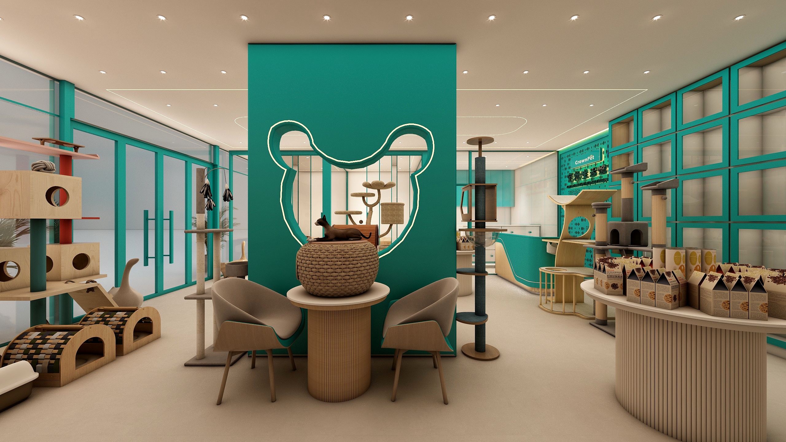 Eason大宅设计-宠物生活馆-装修设计方案