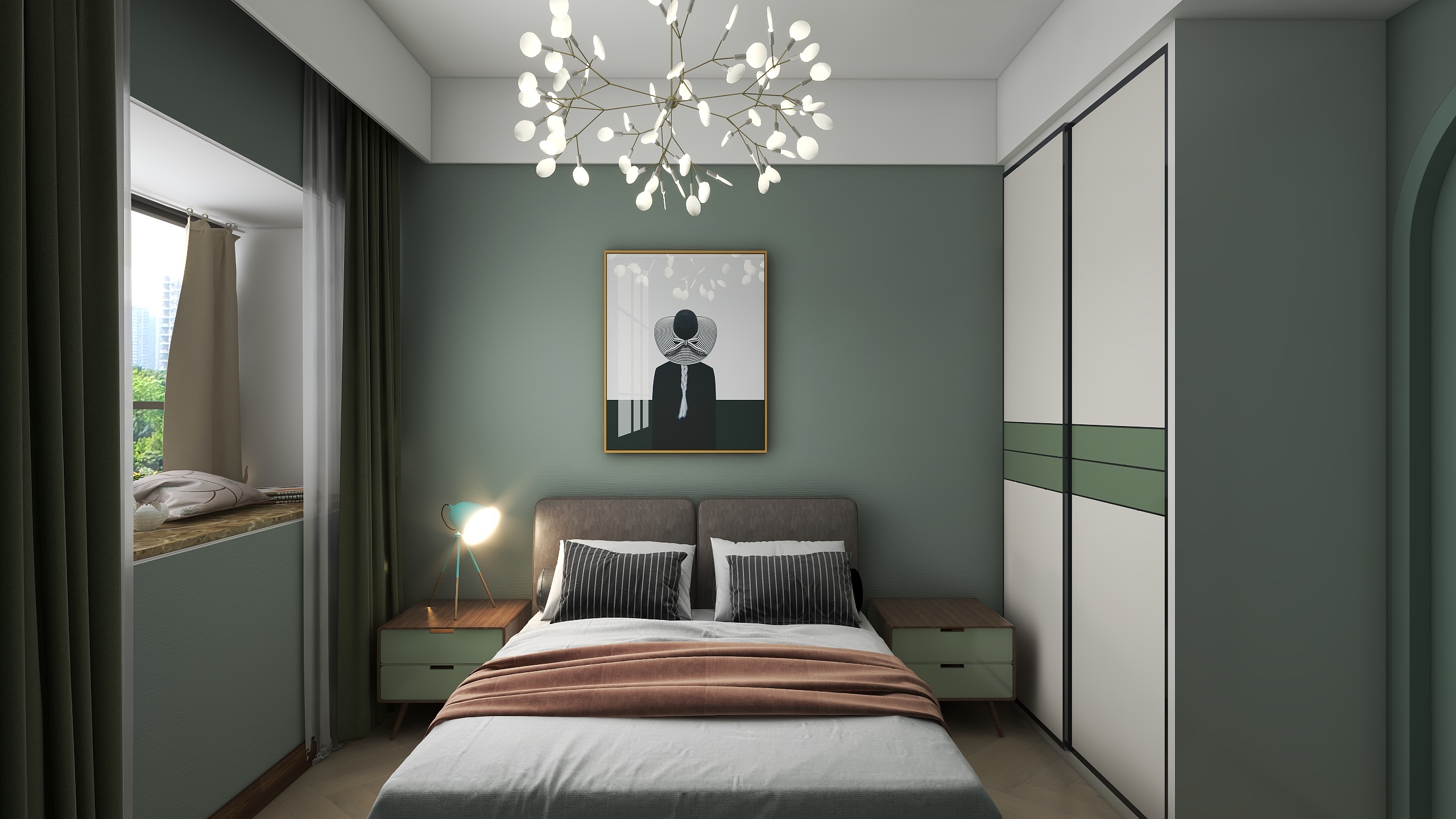 unsteady-硬装专业等级考核户型-装修设计方案