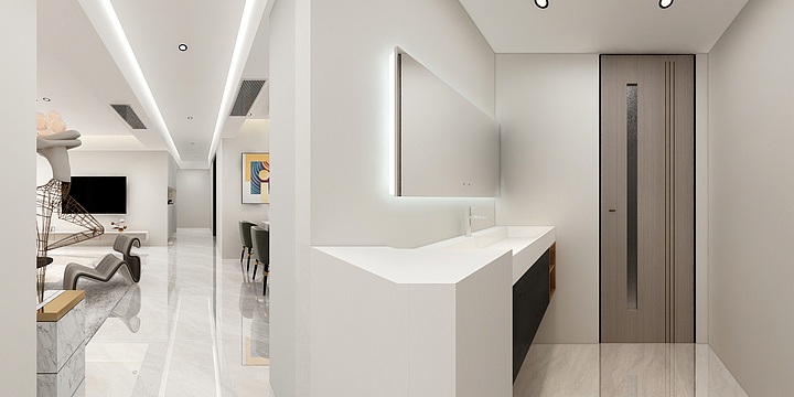 111mUjj-世贸11幢1单元301.dwg-装修设计方案