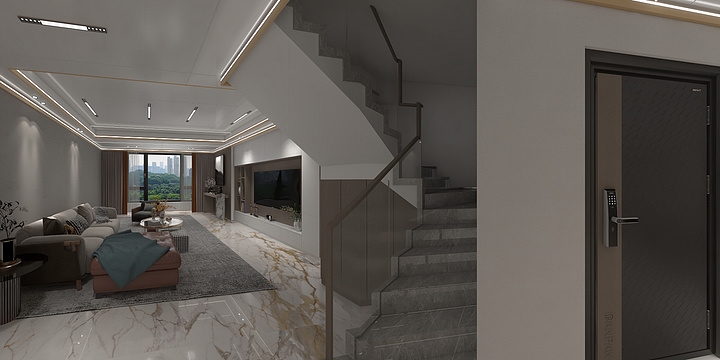 集成快装俱乐部-九龙湖花园一区102-A-802-装修设计方案