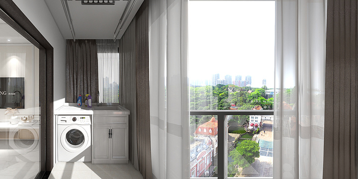 矜鹤屿-公园山水122.7.dwg-装修设计方案