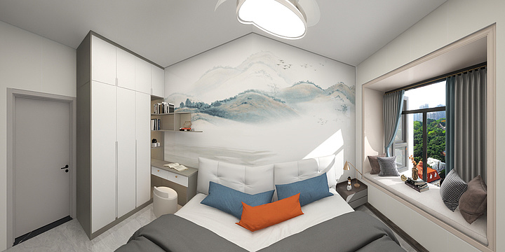 柏丽家居-民族医院4-1403-装修设计方案