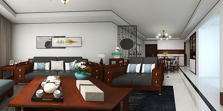 空间设计猫小姐-悠山郡-装修设计方案