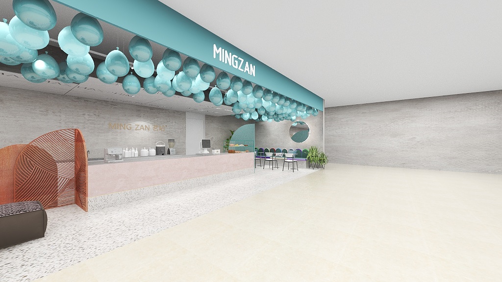 猫宿设计ms84994255-现代快餐店-58-复制于灵感库-装修设计方案