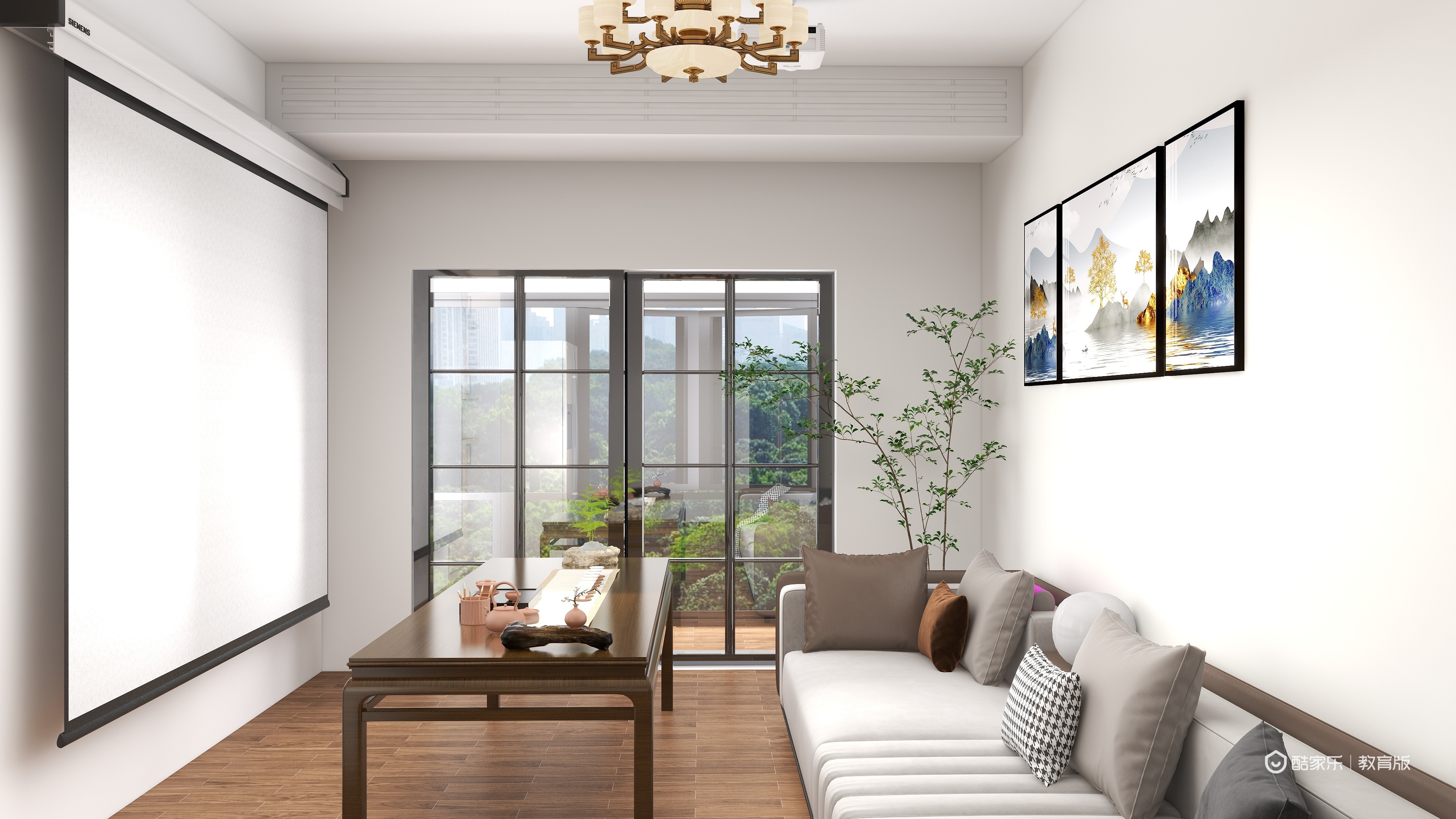 103㎡3室-装修设计方案