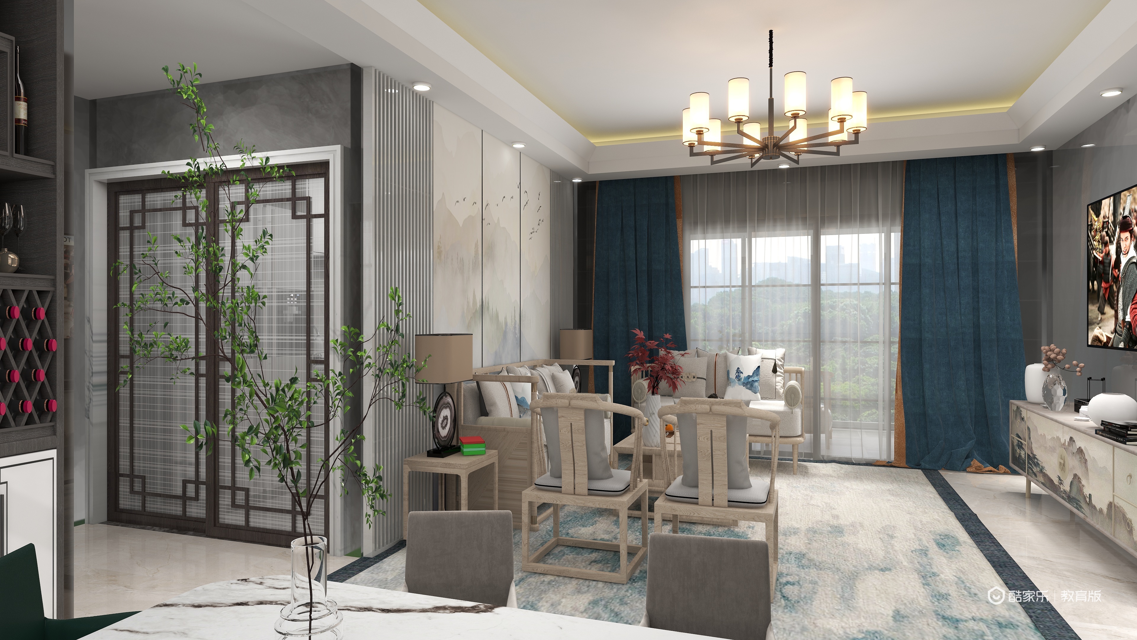 undefined-南城星汇101㎡3室装修效果图