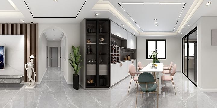 7度设计-观湖锦园136.罗-装修设计方案