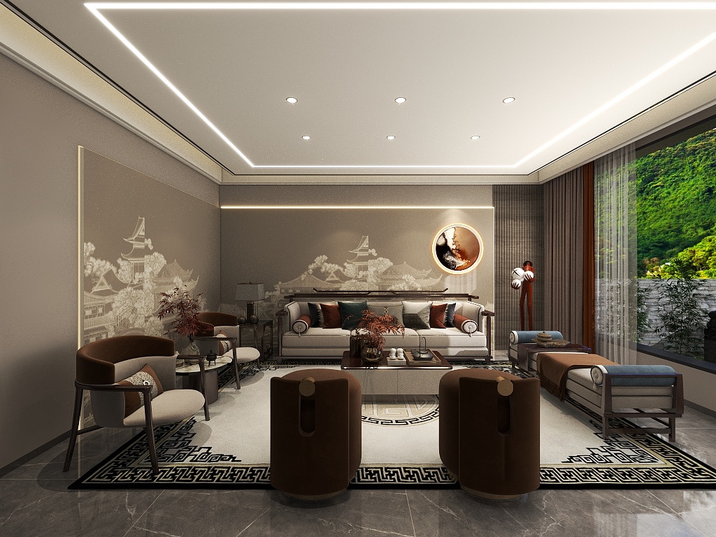 酔笙夢死-陆良1-装修设计方案