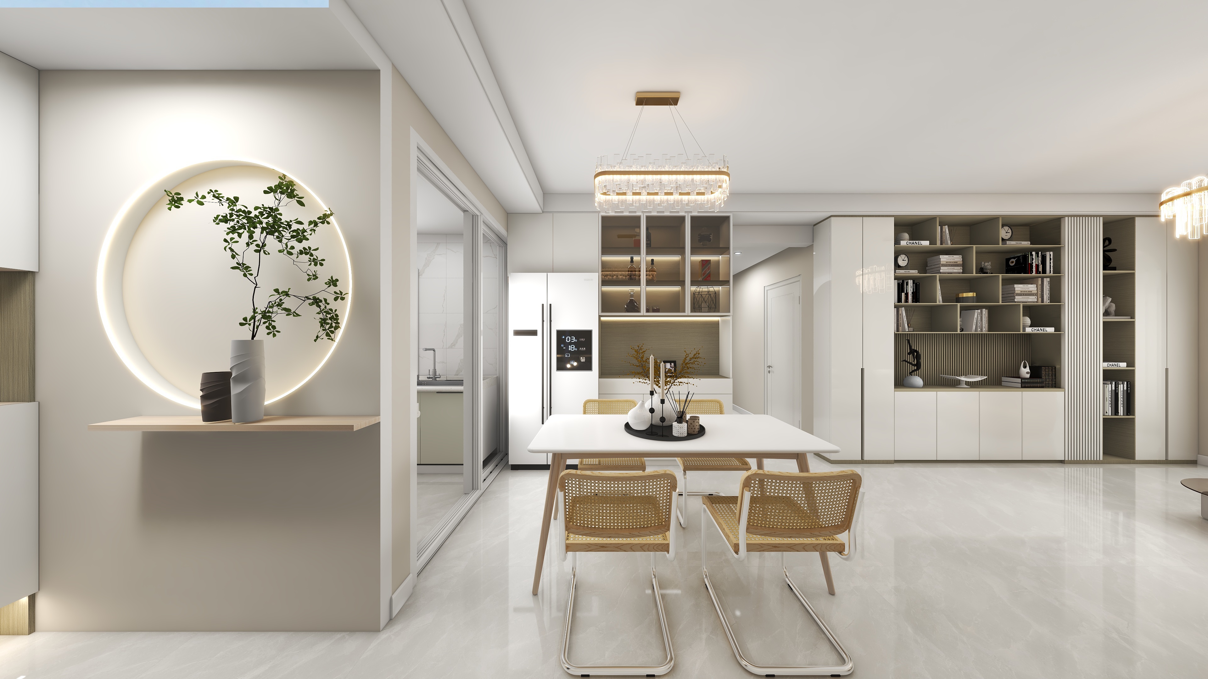 西安明森gIAL-御湖蓝湾16-1-601-装修设计方案